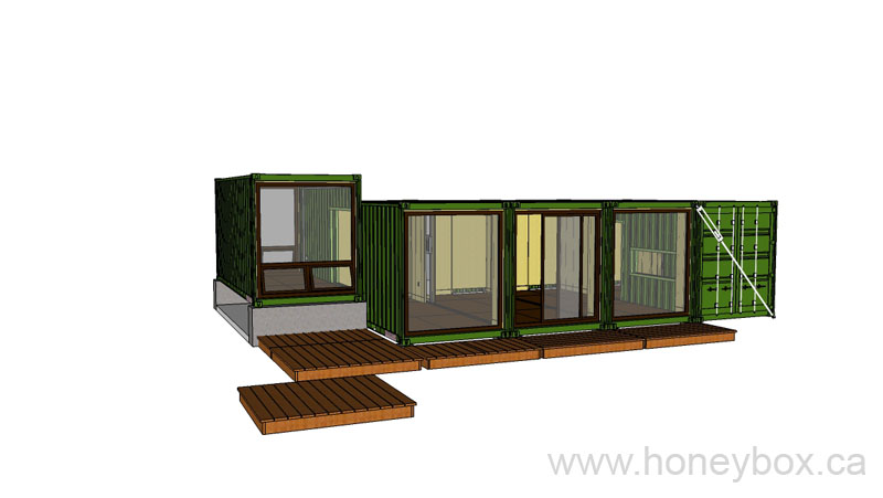 HoneyBox INC - container house saturna 1