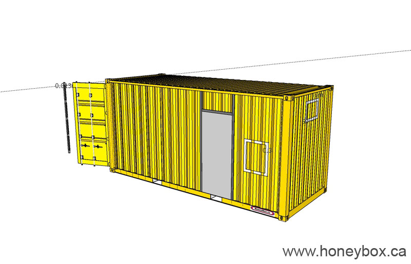 Shipping Container work shop_ropos Honeybox 16